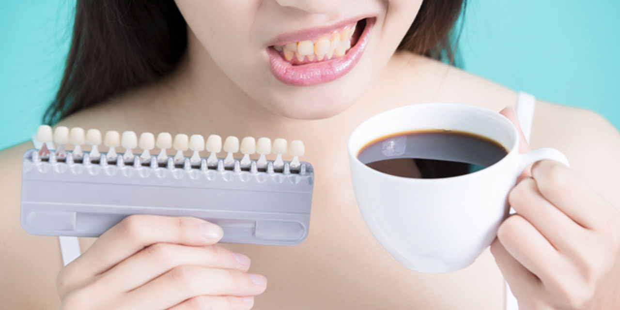 coffee stains on teeth